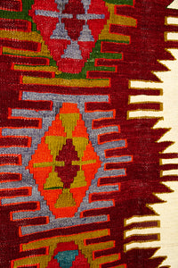 Vintage Anatolian Mut Kilim  110x151 cm .