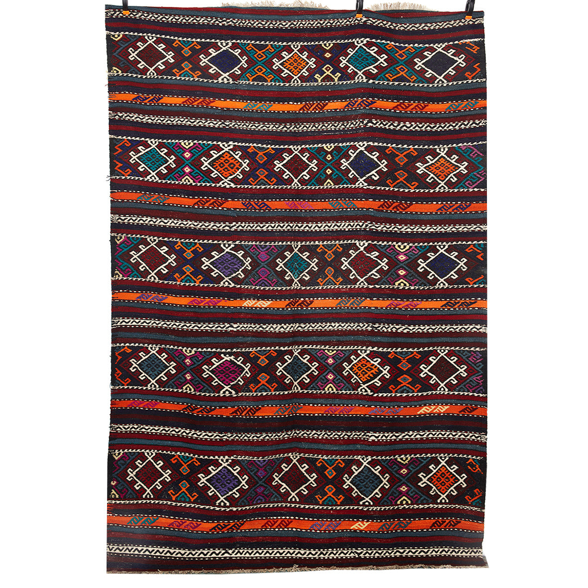 Vintage Anatolian Cicim Kilim  187x259 cm .