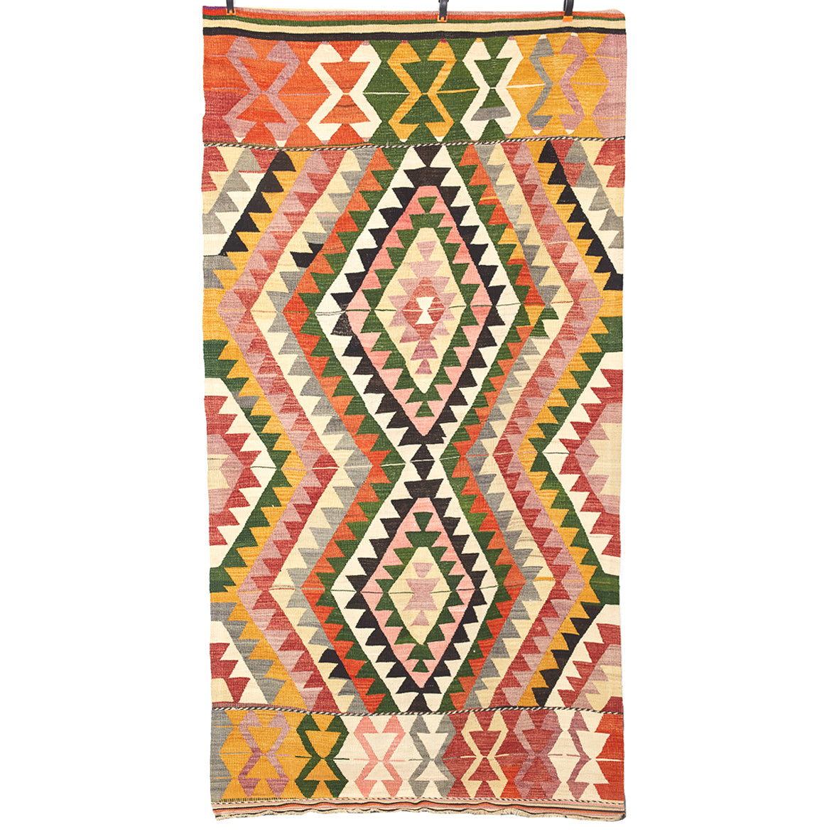 Vintage Anatolian Kilim  135x264 cm .