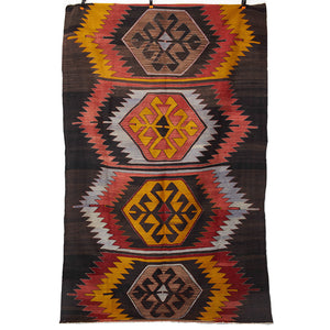 Vintage Anatolian Kilim  165x263  cm .