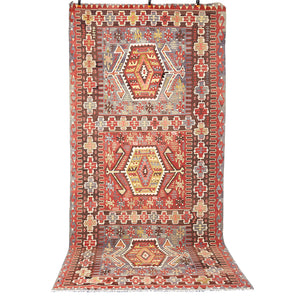 Vintage Anatolian Kilim  160x342 cm .