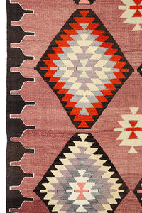 Vintage Anatolian Kilim  174x312 cm .