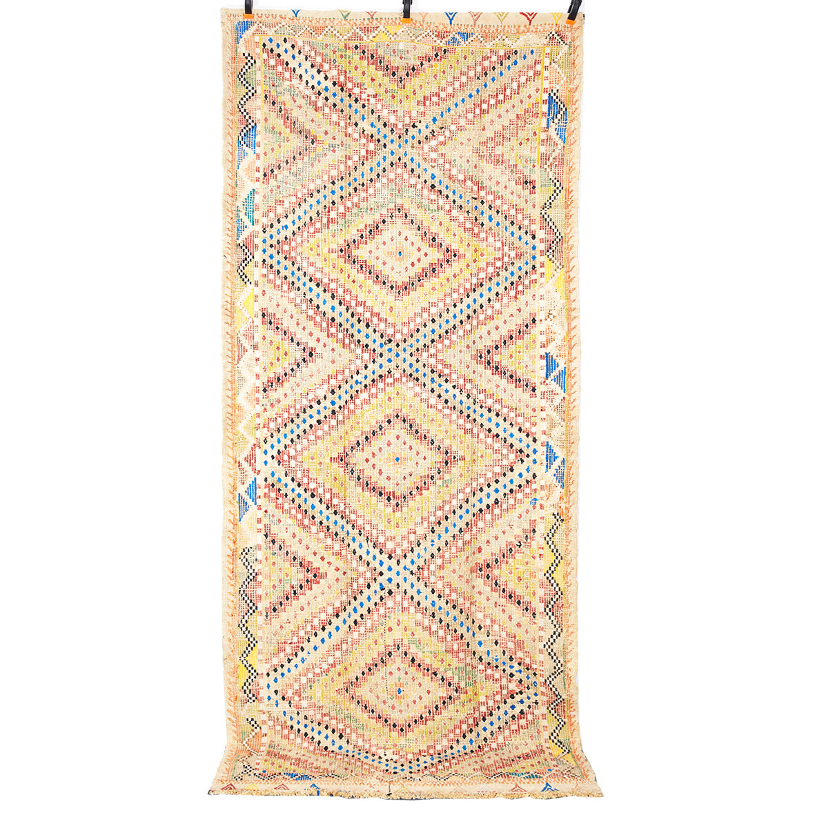 Vintage Anatolian Runner Kilim  120x286 cm .