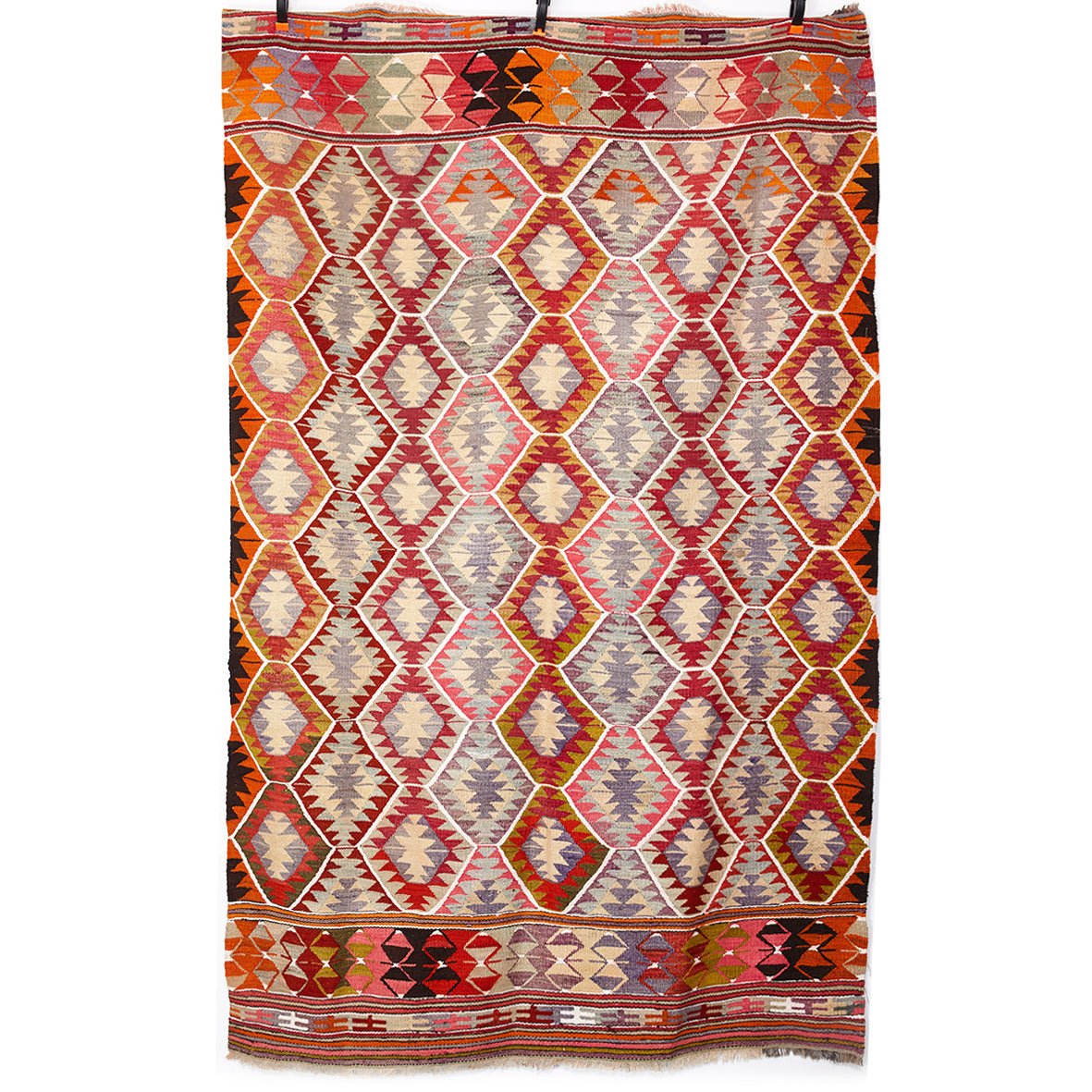 Vintage Anatolian Barak Kilim  155x245 cm .