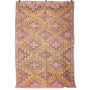 Vintage Anatolian Kilim  185x278 cm .