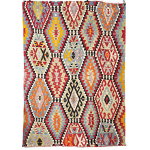 Lade das Bild in den Galerie-Viewer, Vintage Anatolian Kilim  188x257 cm
