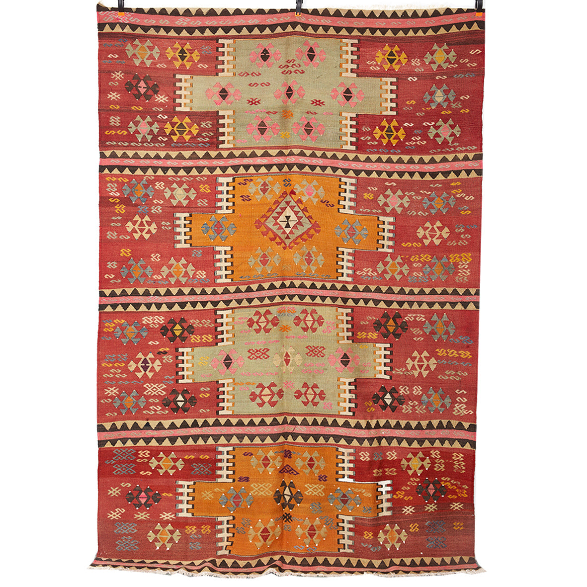 Vintage Anatolian Kilim  175x258 cm .