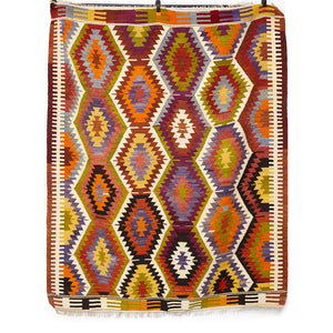 Vintage Anatolian Kilim  170x202 cm .