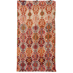 Vintage Anatolian Barak Kilim  145x266 cm .