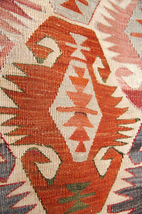 Vintage Anatolian Barak Kilim  145x266 cm .