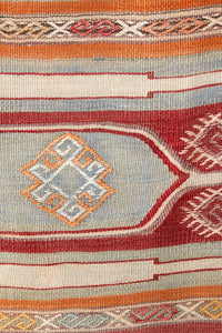 Vintage Anatolian Kilim  150x295 cm .
