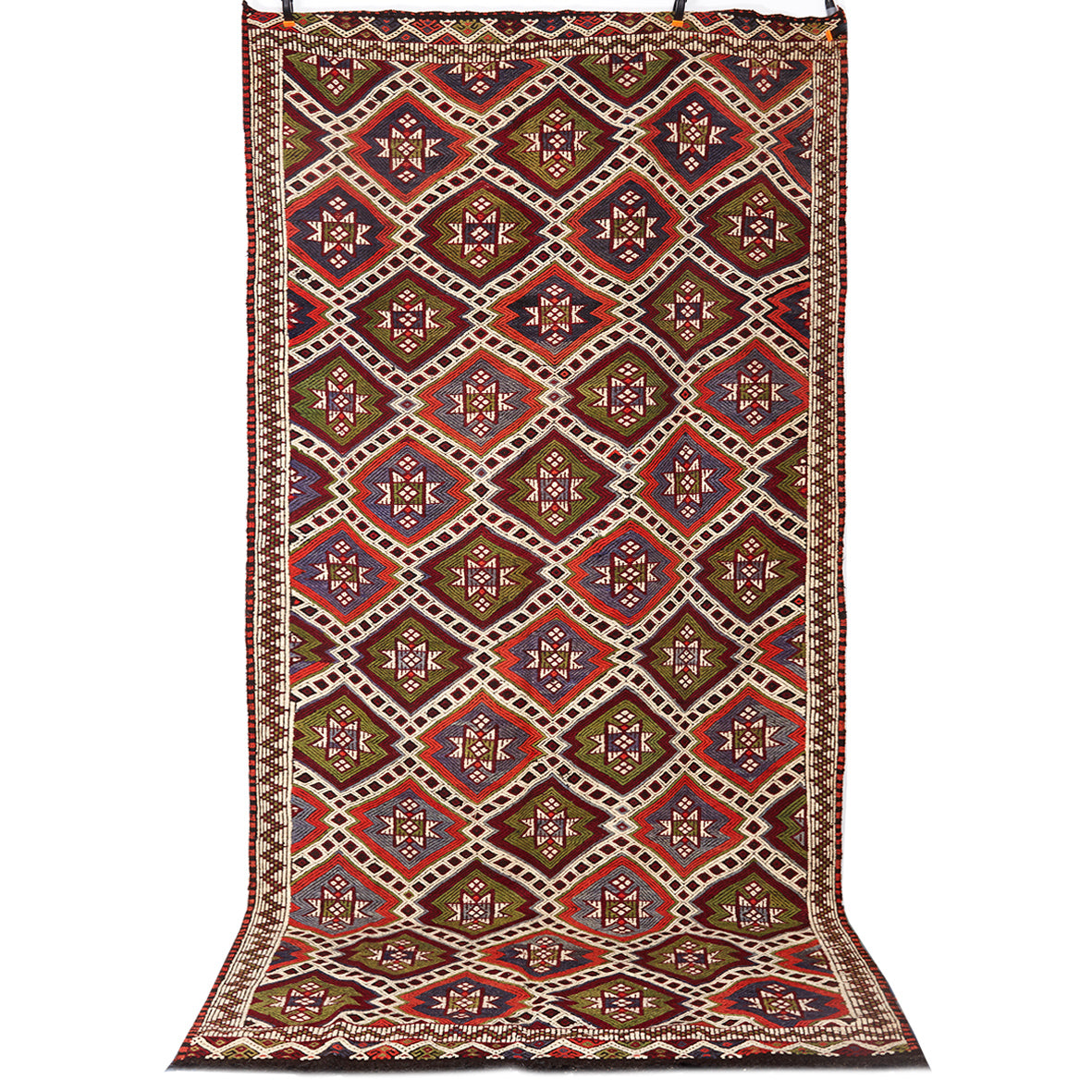 Vintage Anatolian Cicim Kilim  159x332 cm .