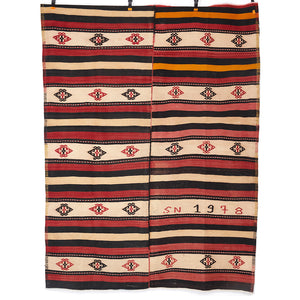 Vintage Anatolian Kilim  163x220 cm .