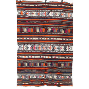 Vintage Anatolian Kilim 160x246 cm .