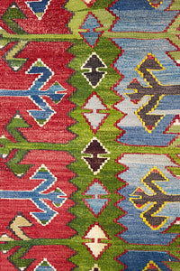 Vintage Anatolian Kilim  161x295 cm .