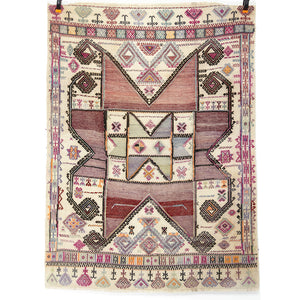 Vintage Anatolian Kilim  116x156 cm .