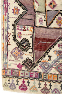 Vintage Anatolian Kilim  116x156 cm .