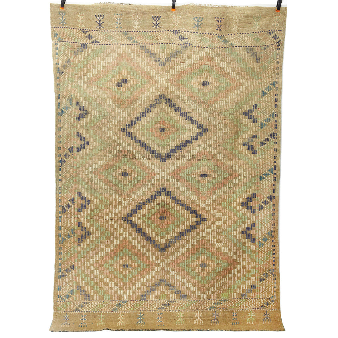 Vintage Anatolian Kilim  175x250 cm .
