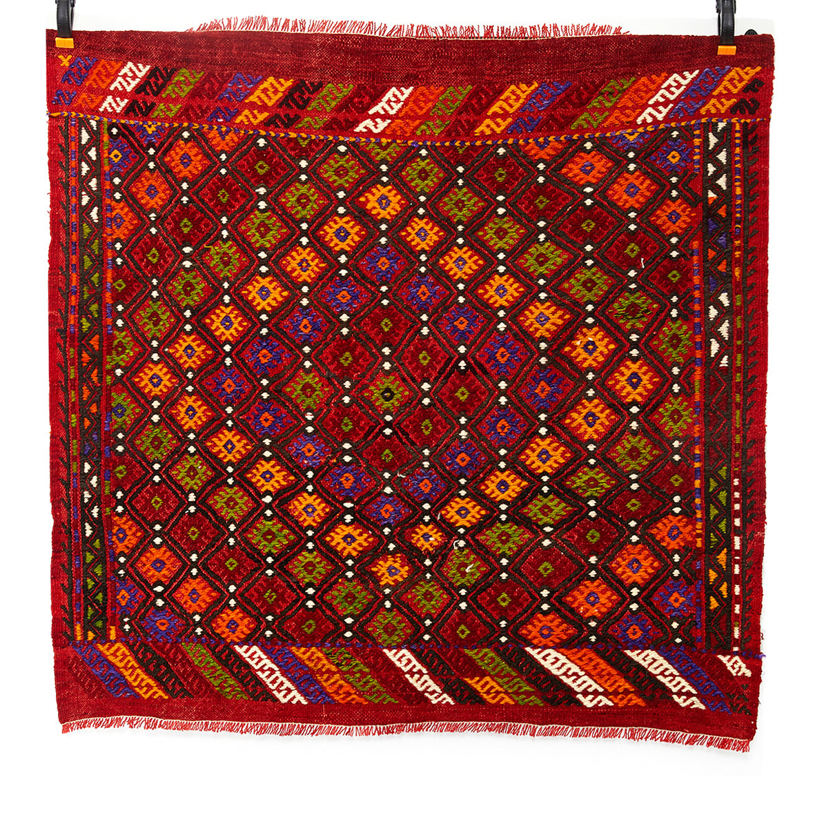 Vintage Anatolian Cicim Kilim  112x120 cm .