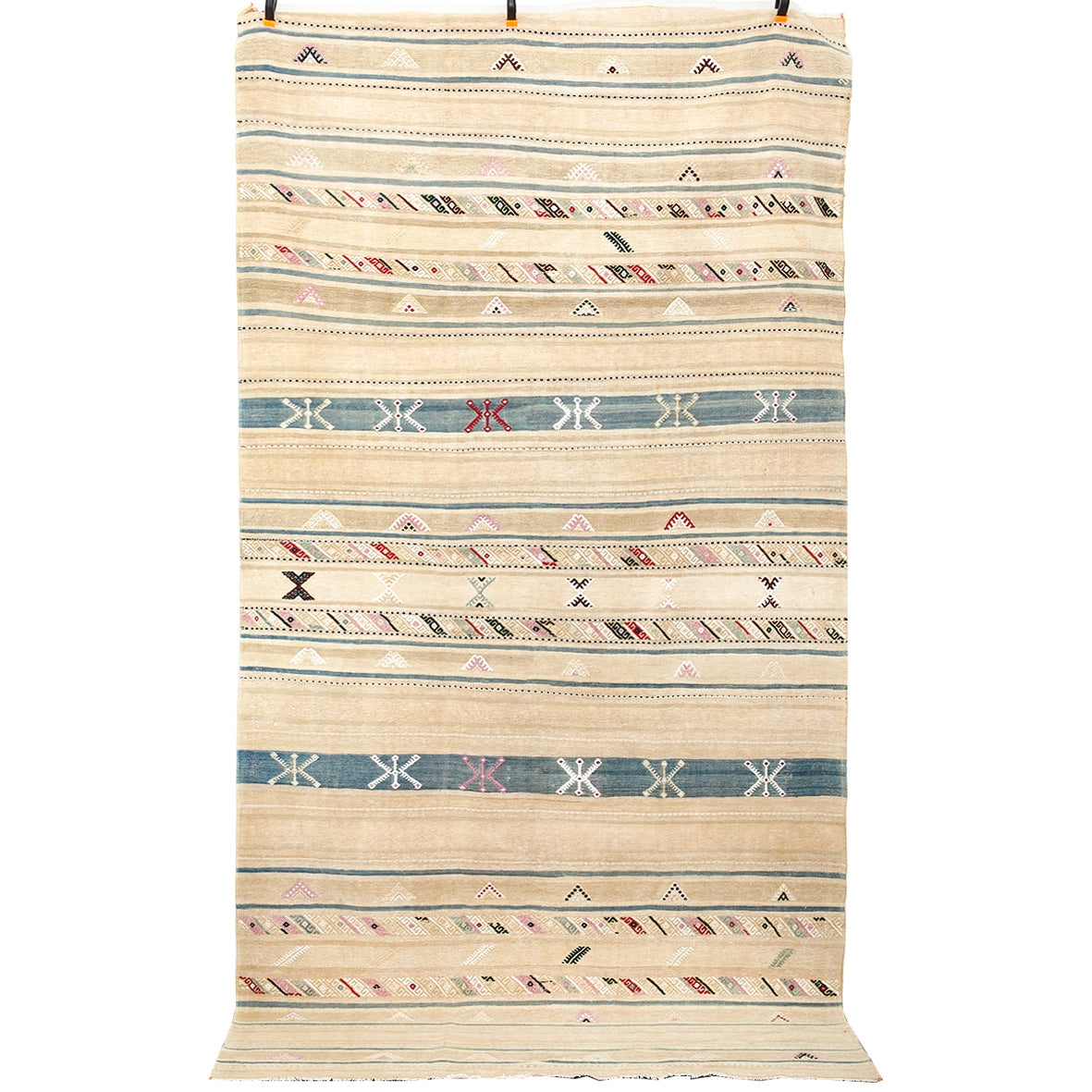 Vintage Anatolian Kilim  150x294 cm .