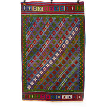 Lade das Bild in den Galerie-Viewer, Vintage Anatolian Cicim Kilim  90x143 cm .

