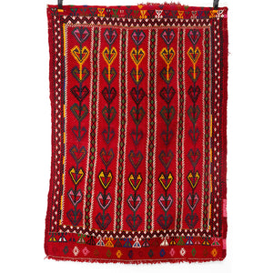 Vintage Anatolian Cicim Kilim  101x147 cm .