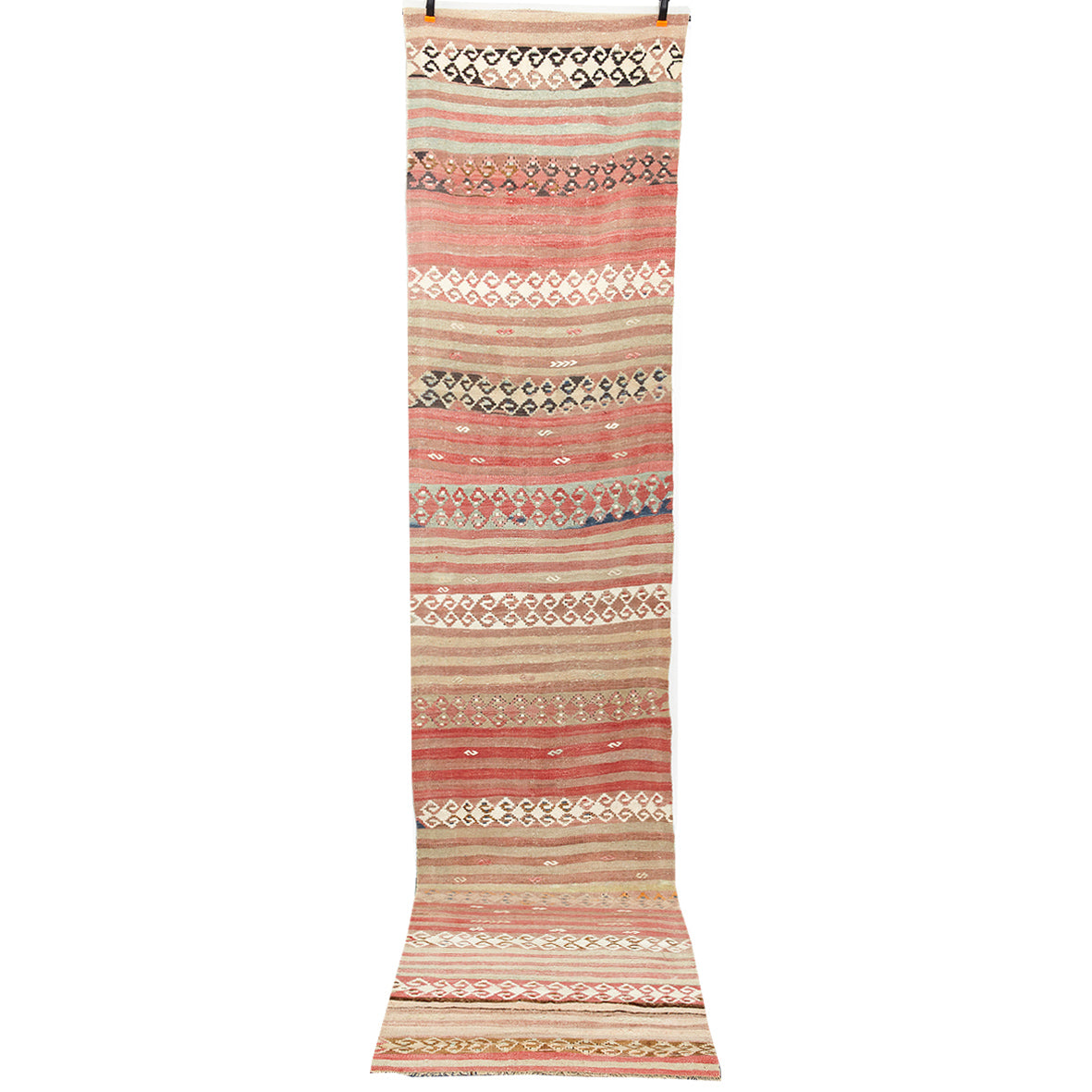 Vintage Anatolian Runner Kilim  78x367 cm .