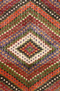 Vintage Anatolian Cicim Kilim  125x128 cm .