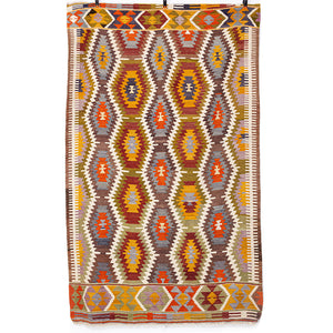 Vintage Anatolian Barak Kilim  142x227 cm .
