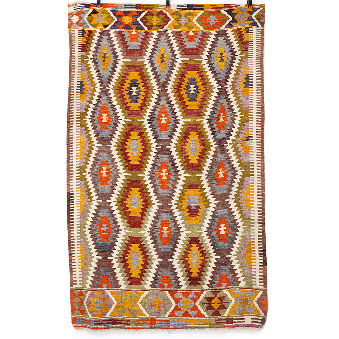 Vintage Anatolian Barak Kilim  142x227 cm .
