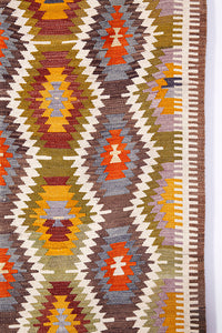 Vintage Anatolian Barak Kilim  142x227 cm .