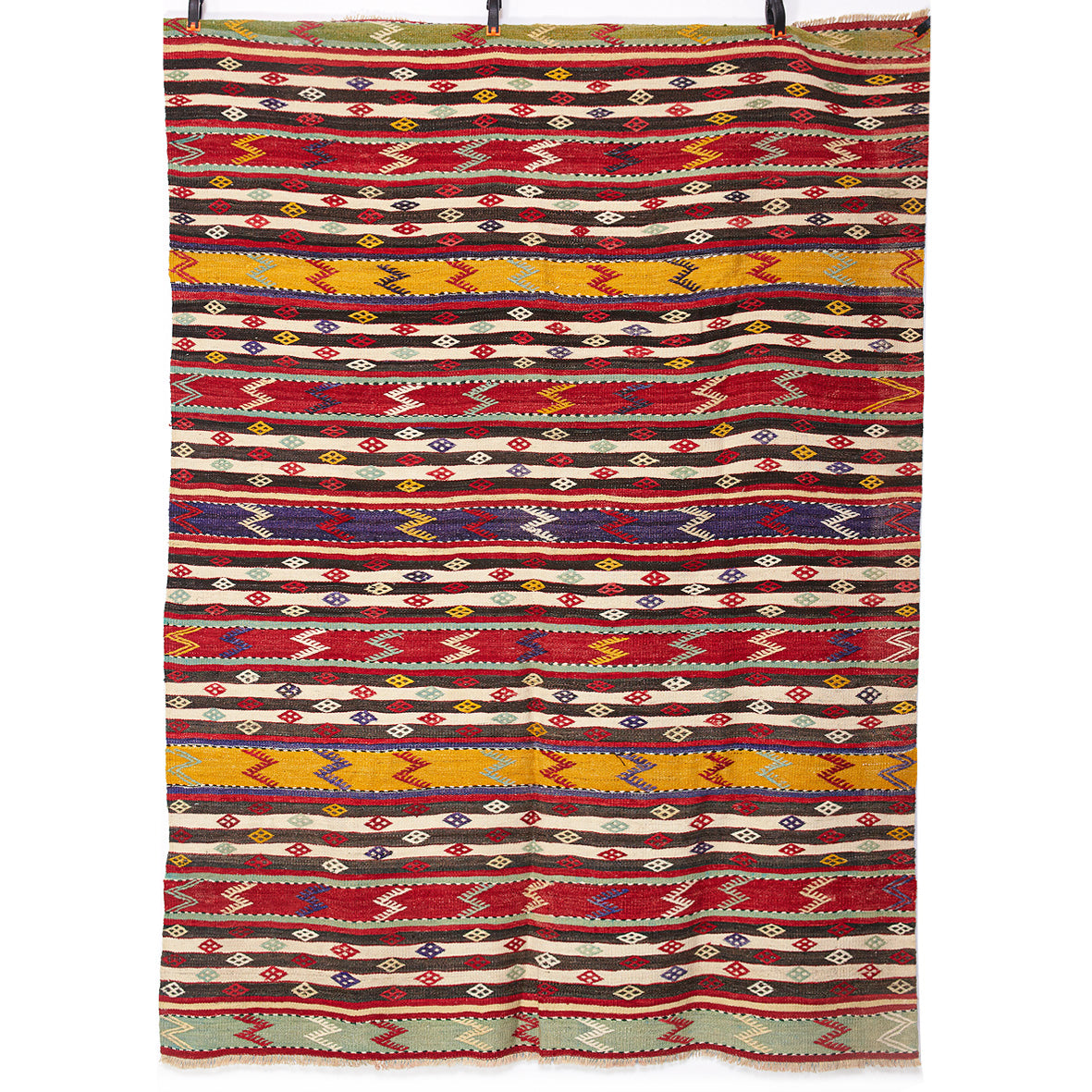 Vintage Anatolian Kilim  159x217 cm .