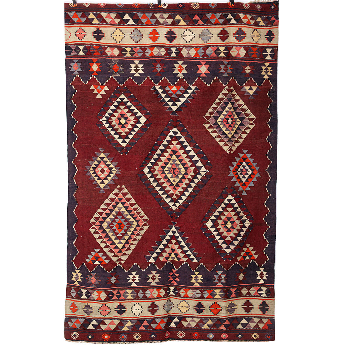 Vintage Anatolian Karakecili Kilim 166x254 cm .