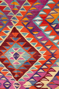 Vintage Anadolu Kilimi 124x262 cm. 