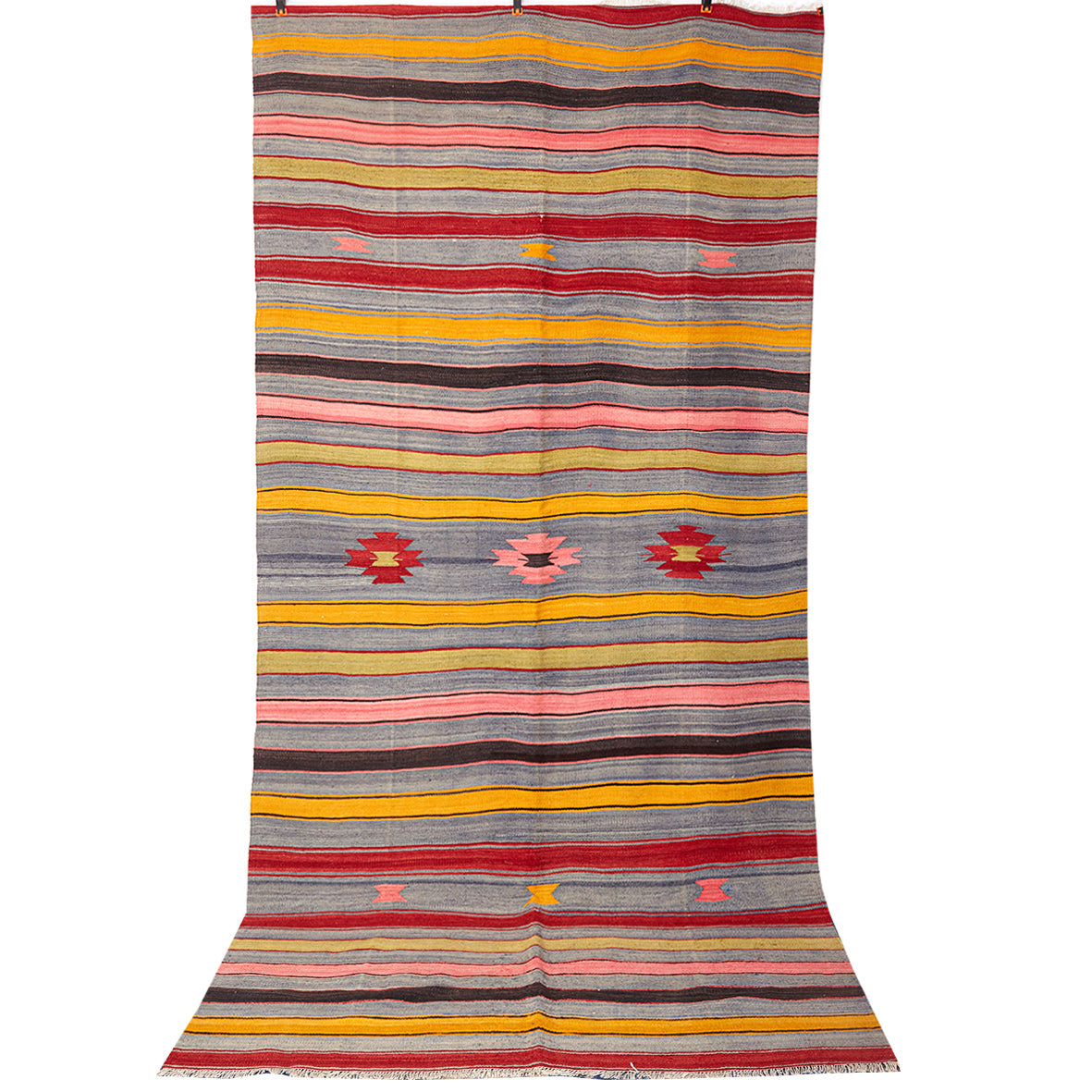 Vintage Anatolian Kilim  160x345 cm .