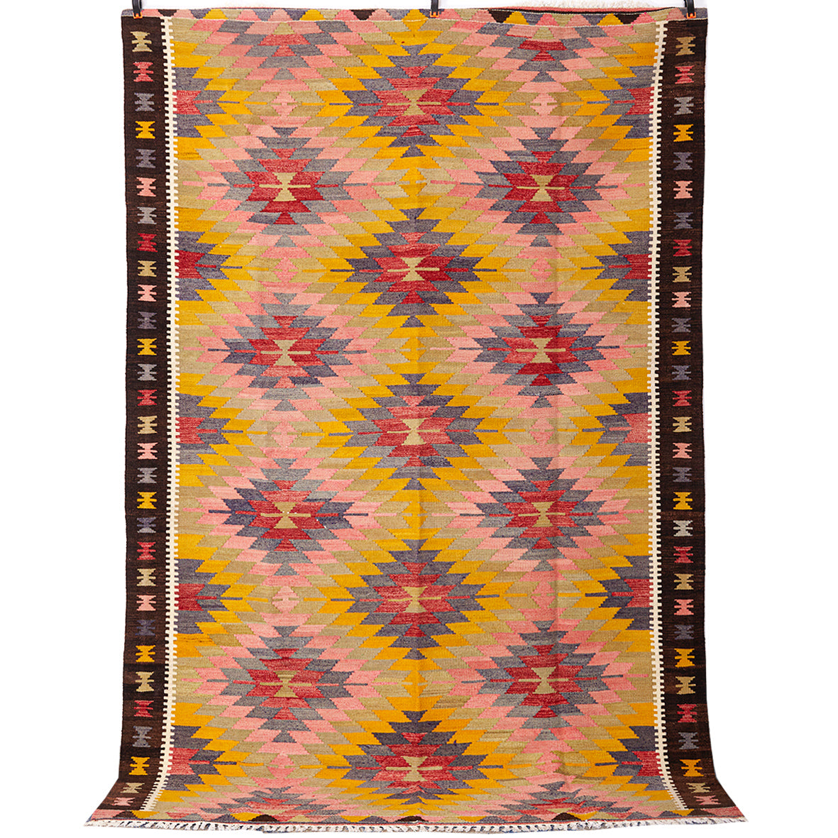 Vintage Anatolian Kilim  197x286 cm .