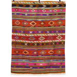 Vintage Anatolian Kilim  148x202 cm .