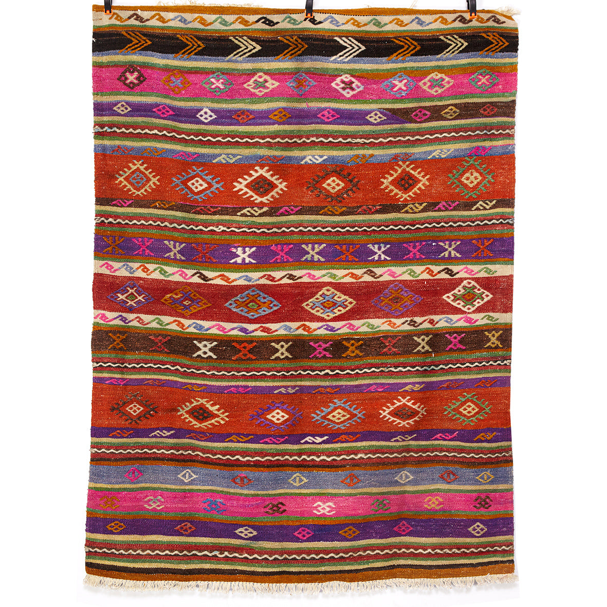 Vintage Anatolian Kilim  148x202 cm .