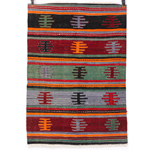 Charger l&#39;image dans la galerie, Vintage Anatolian Kilim  100x145 cm .
