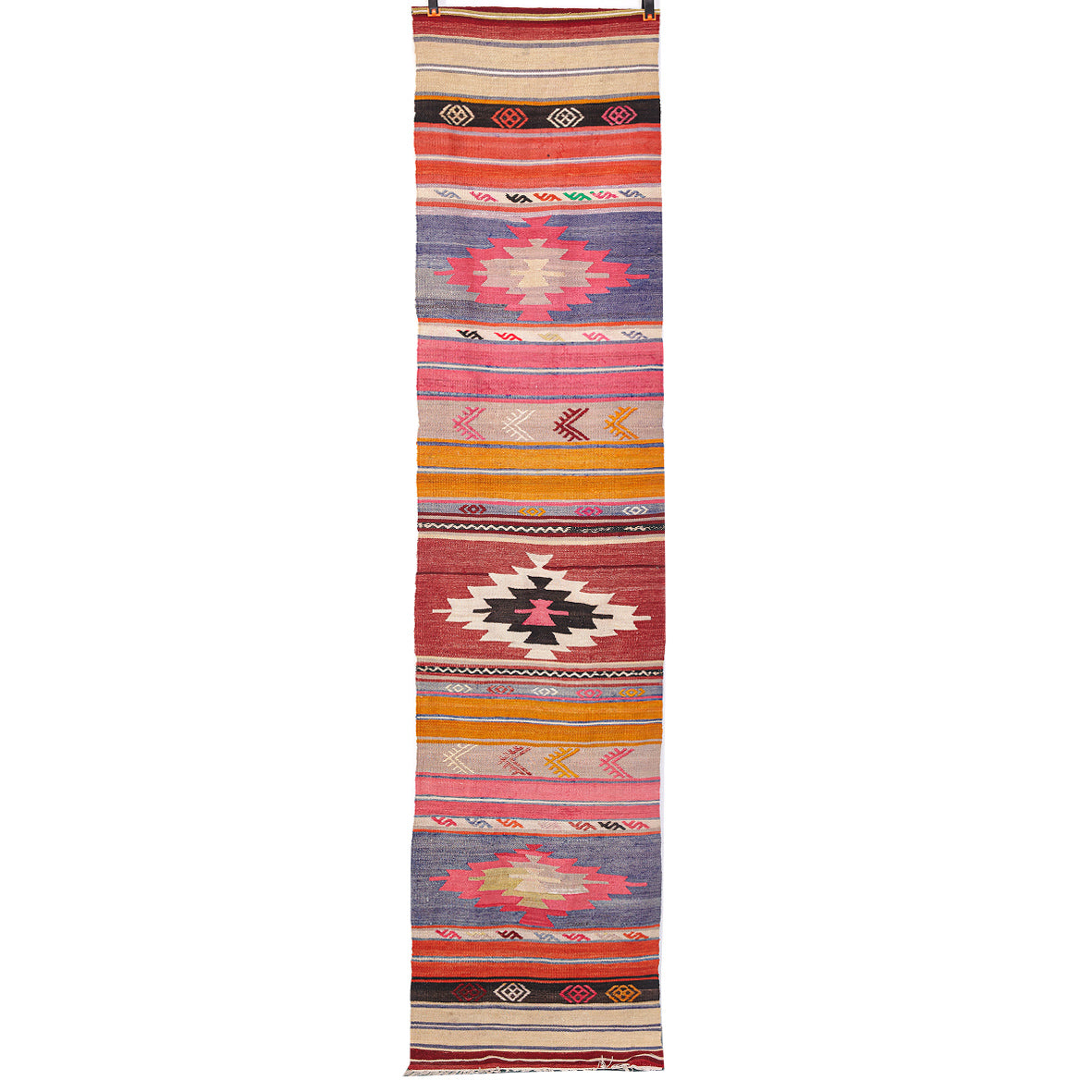 Vintage Anatolian Runner Kilim  60x266 cm .