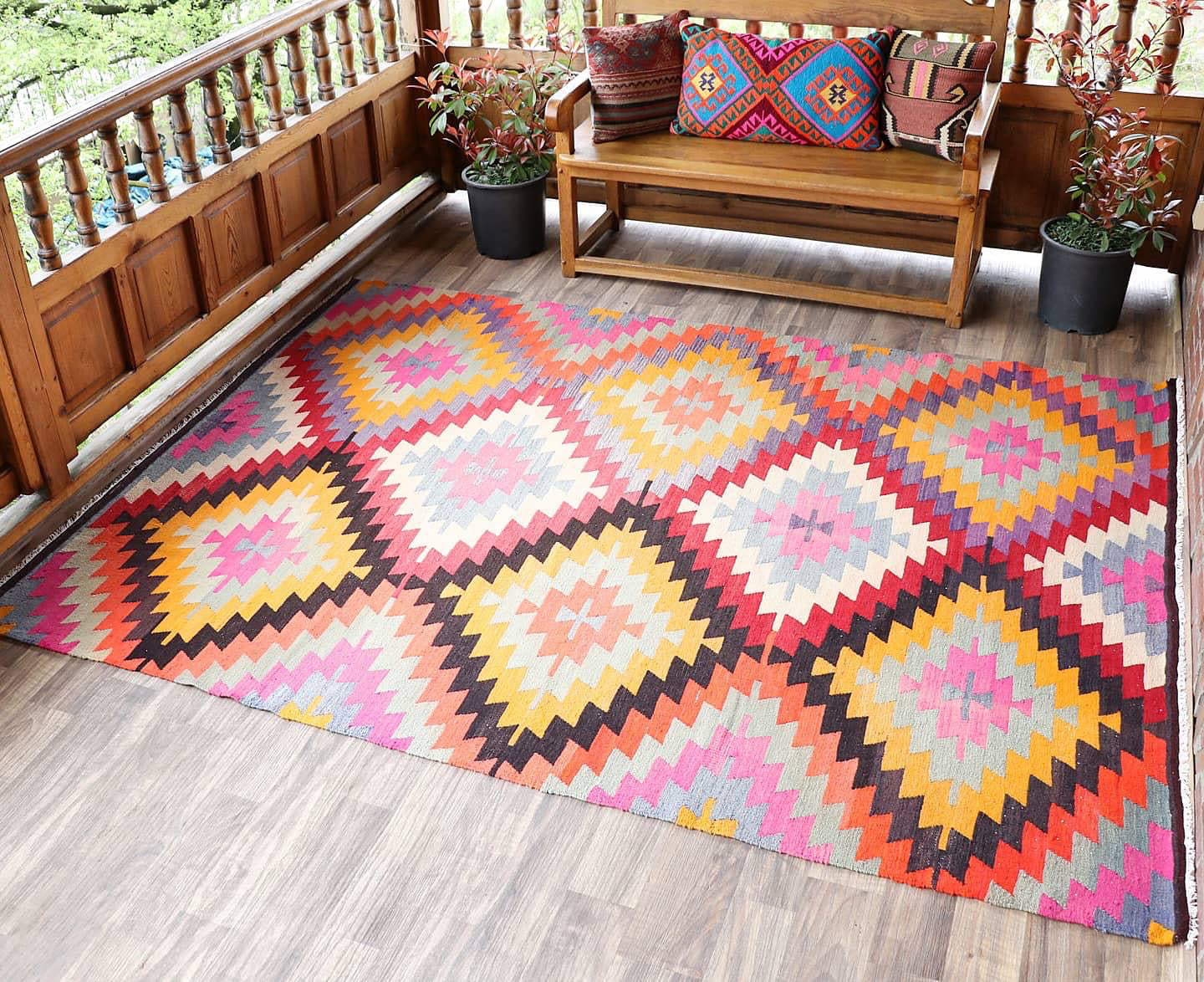 Vintage Anatolian Kilim