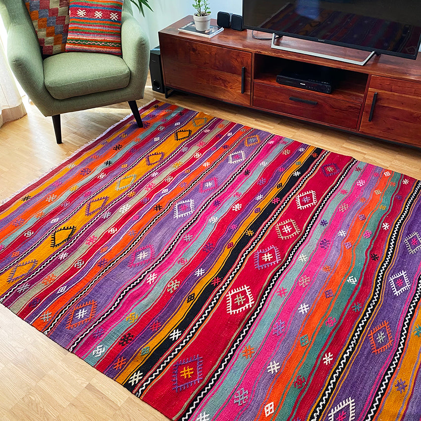 Vintage Anatolian Kilim