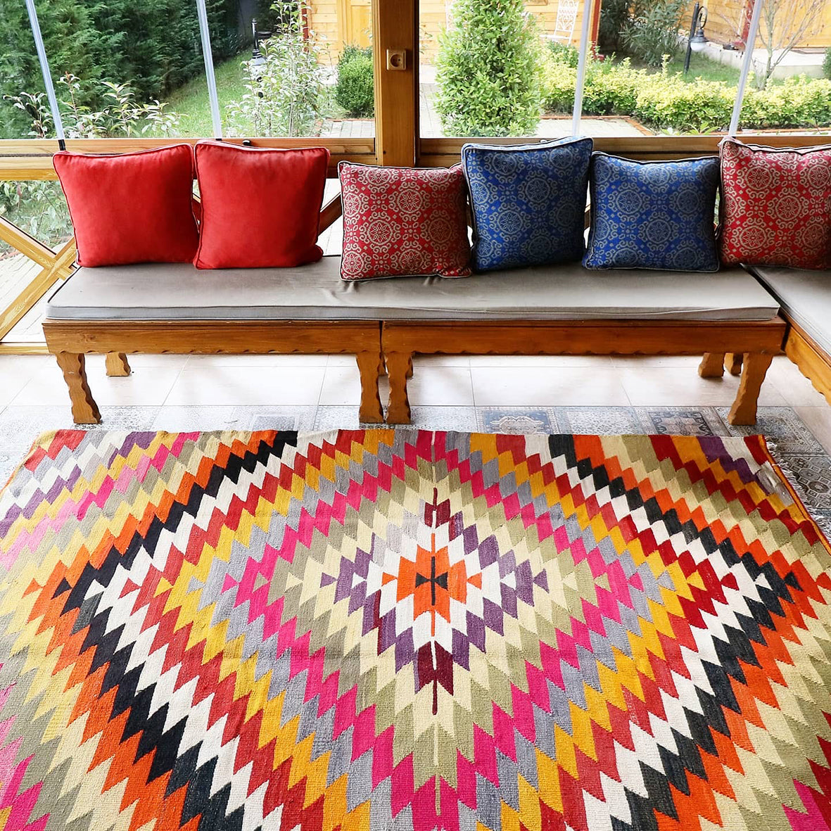 Vintage Anatolian Kilim