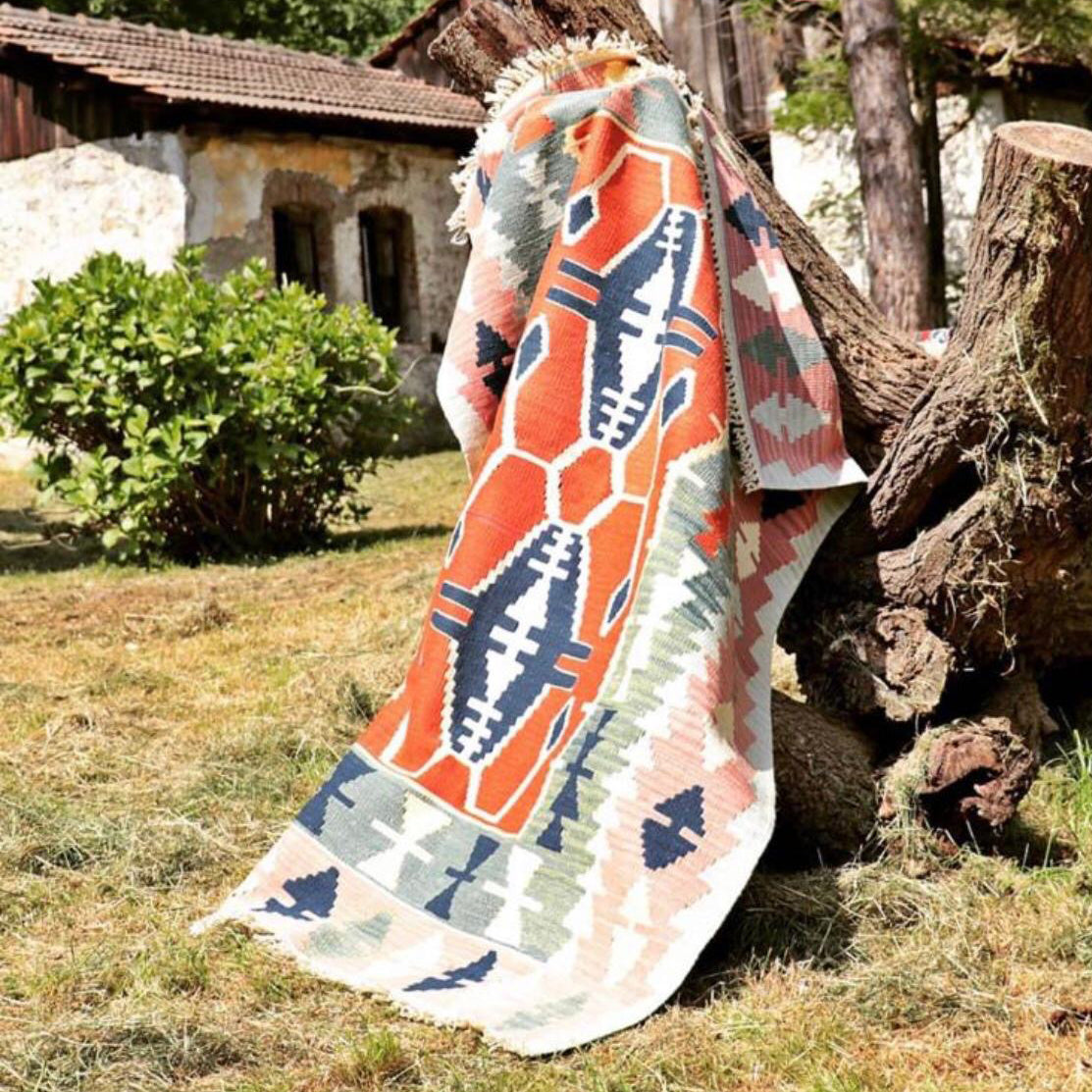 Vintage Anatolian Kilim