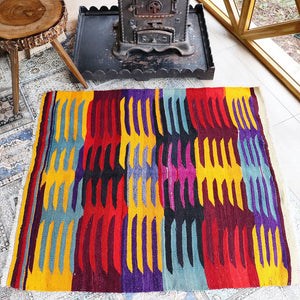 Vintage Anatolian Kilim   105x120 cm .