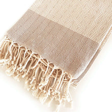 Lade das Bild in den Galerie-Viewer, Nefes Beige Peshtemal
