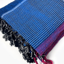 Charger l&#39;image dans la galerie, Peshtemal Red Striped Navy
