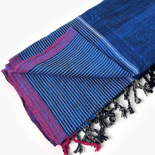 Charger l&#39;image dans la galerie, Peshtemal Red Striped Navy
