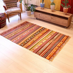 Vintage Anatolian Kilim   113x182 cm .