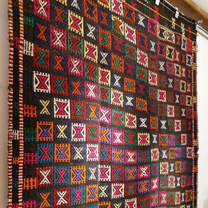 Vintage Anatolian Cicim Kilim   143x200 cm .